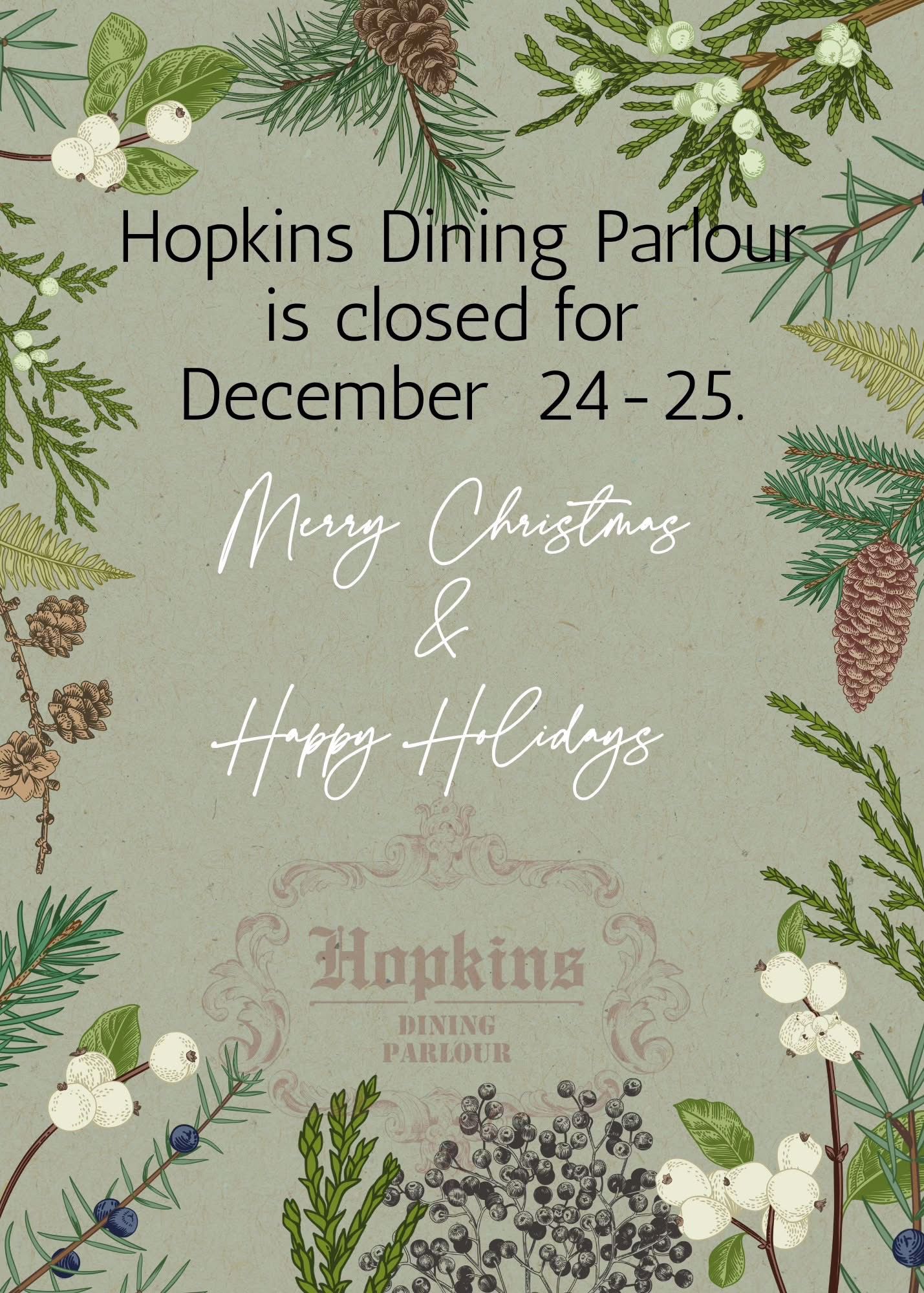 Holiday Closure & Christmas Wishes